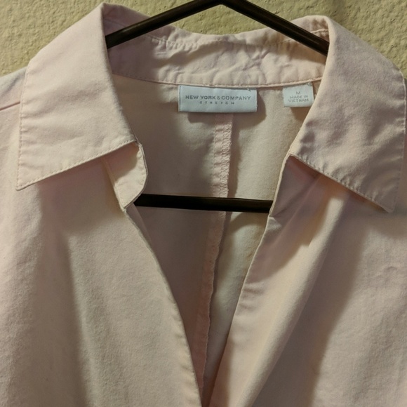 Light pink button up - Picture 3 of 4